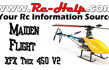 Xfx Trex 450 Super Combo Maiden Flight Cheapest 450 Helicopter
